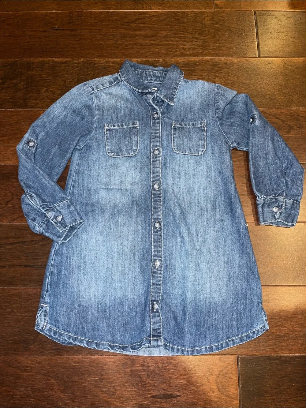 Old Navy Denim Shirt Dress - Blue